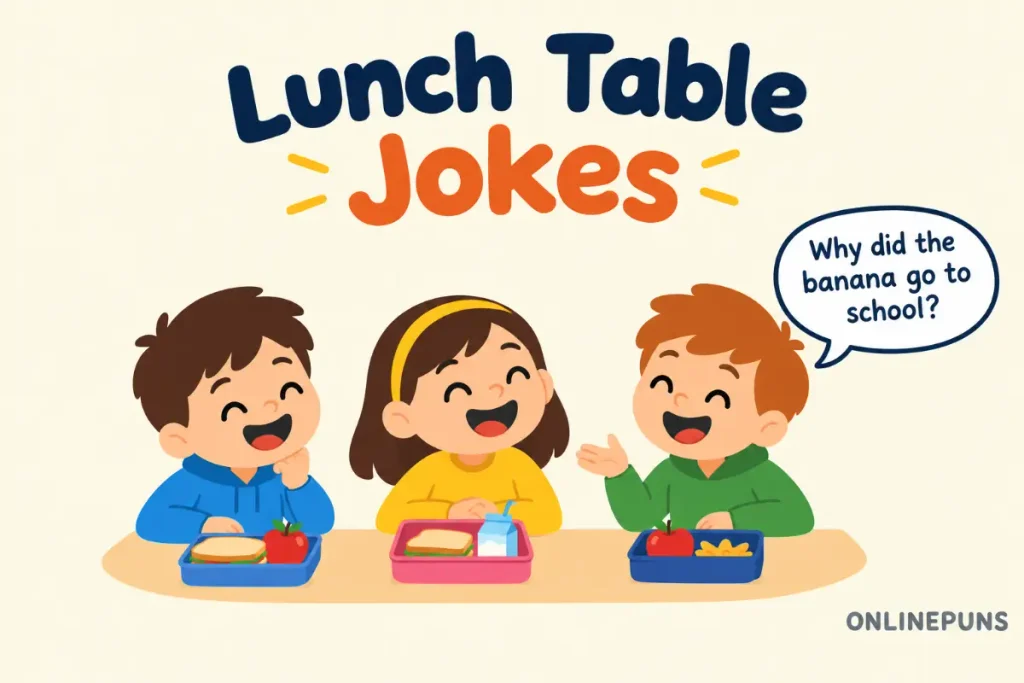 Jokes for Second Graders to Share at the Lunch Table