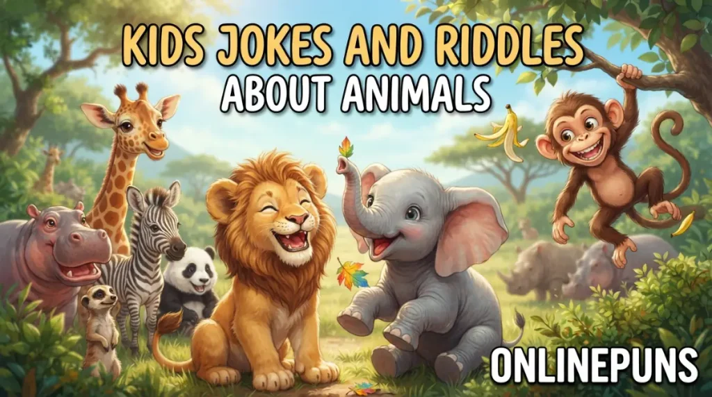 Kids Jokes and Riddles About Animals
