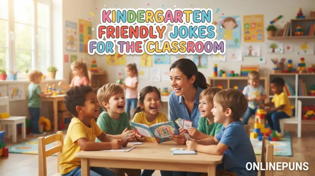 Kindergarten Friendly Jokes for the Classroom