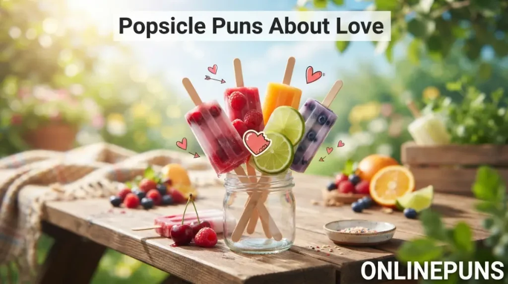 Popsicle Puns About Love