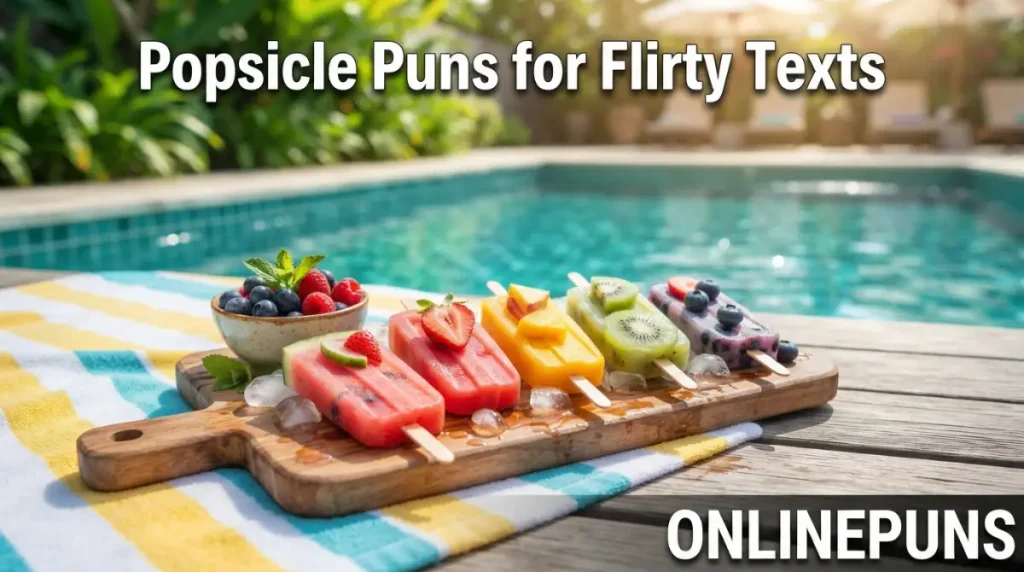 Popsicle Puns for Flirty Texts