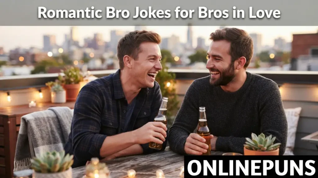 Romantic Bro Jokes for Bros in Love