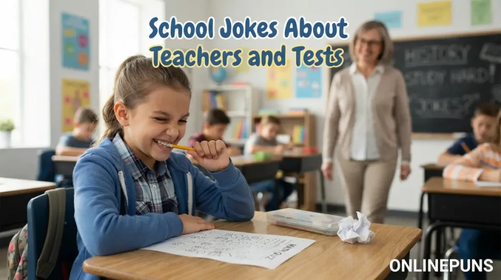 School Jokes About Teachers and Tests