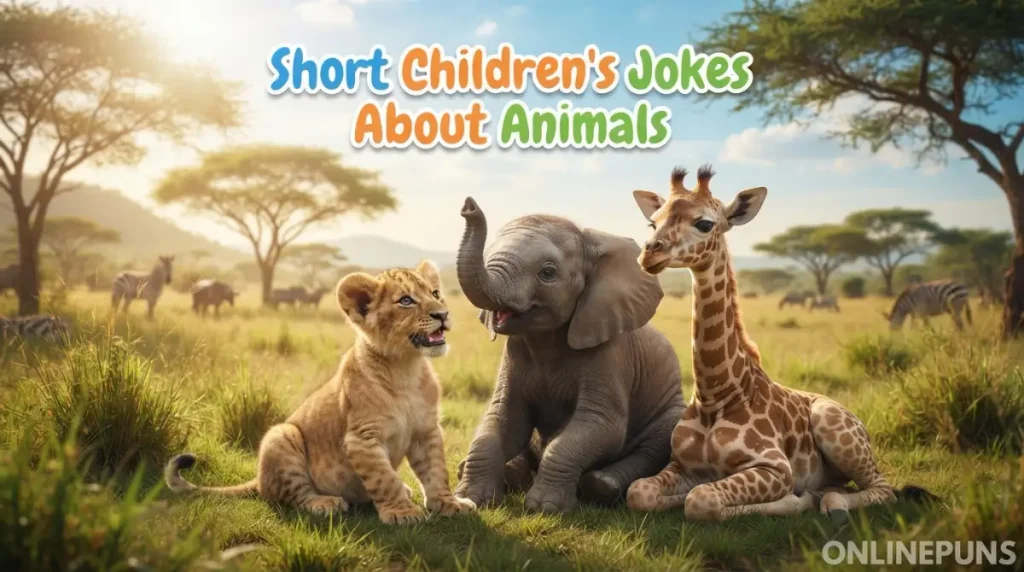 Short Childrens Jokes About Animals