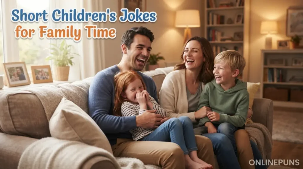 Short Children's Jokes for Family Time
