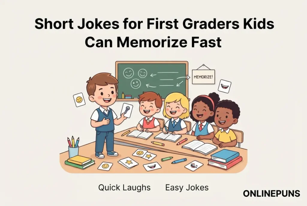 Short Jokes for First Graders Kids Can Memorize Fast