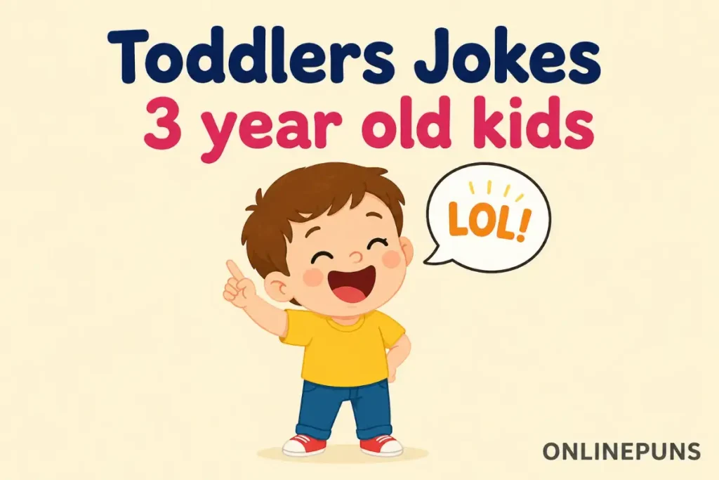 Toddler Jokes 3 Year Old Kids Can Tell at Preschool