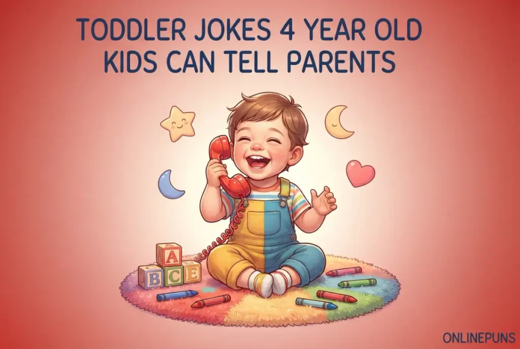 Toddler Jokes 4 Year Old Preschoolers Will Remember