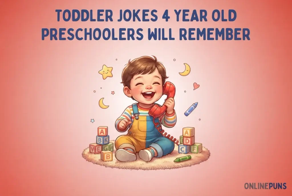 Toddler Jokes 4 Year Old Preschoolers Will Remember