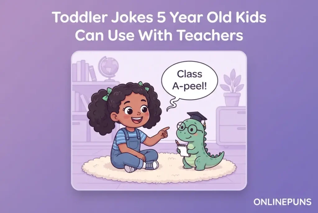 Toddler Jokes 5 Year Old Kids Can Use With Teachers