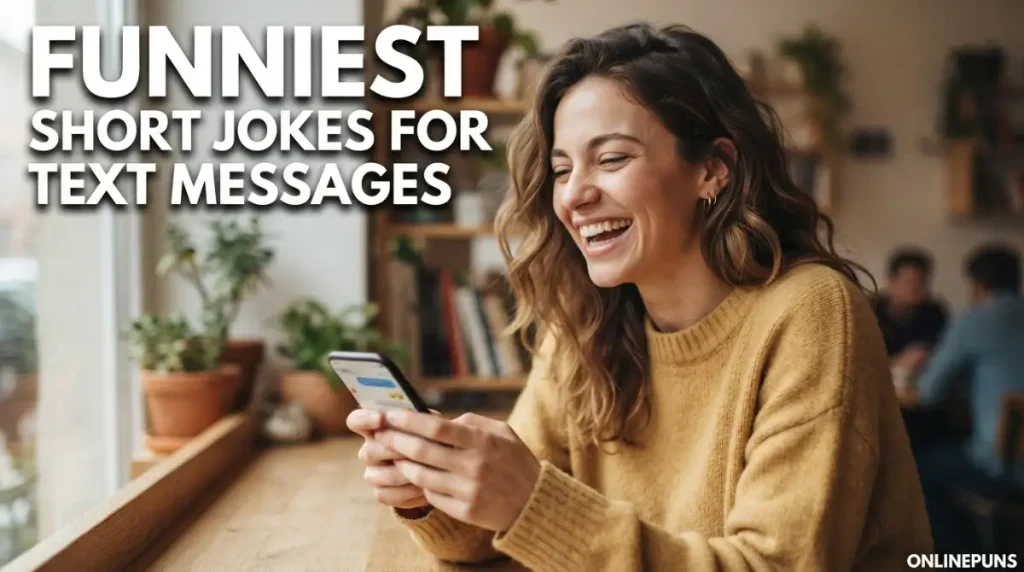 Funniest Short Jokes for Text Messages