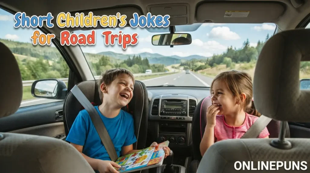 Short Childrens Jokes for Road Trips